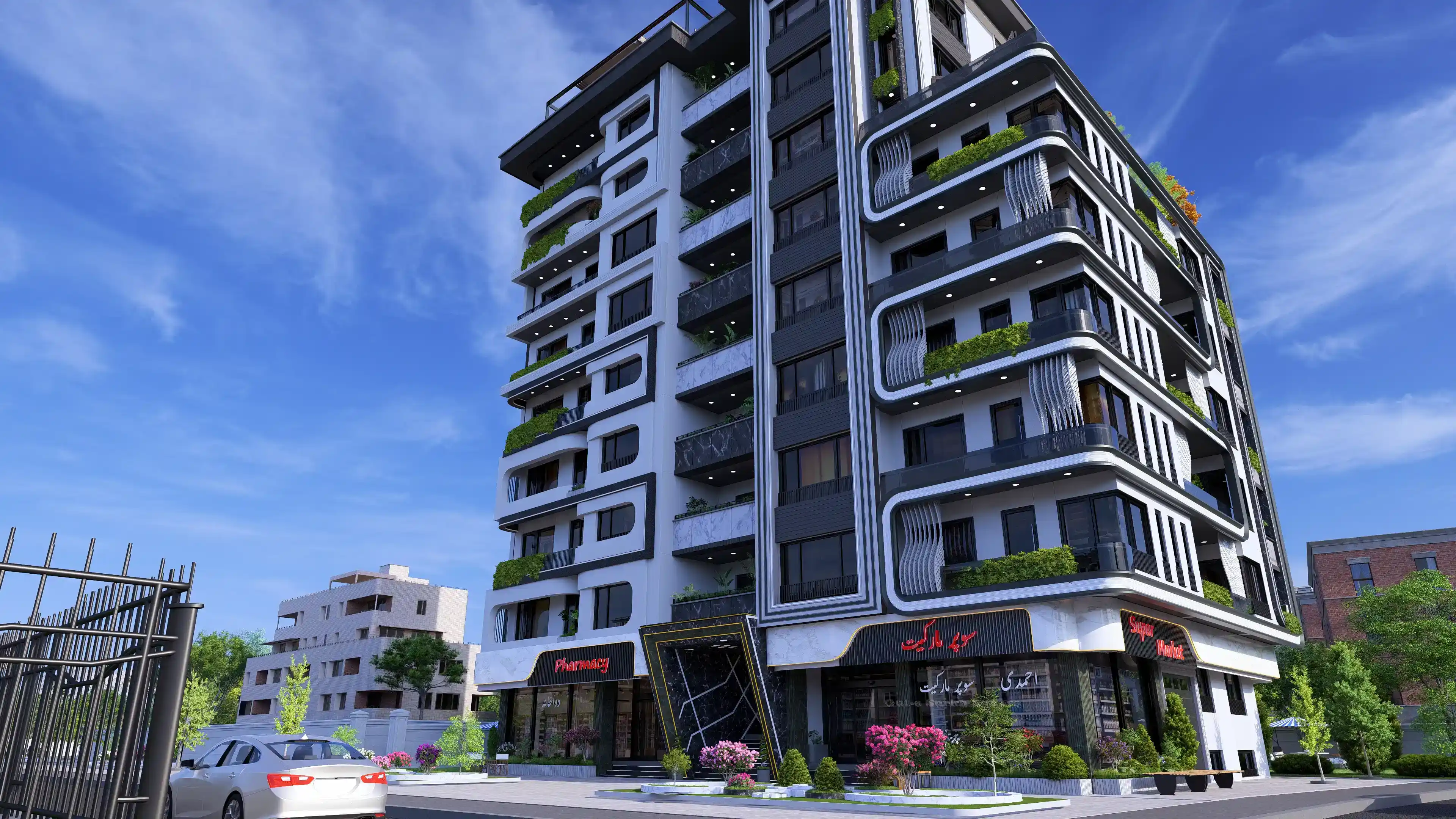 Luxury Residential Project in the Heart of Kabul (کارته مامورین)